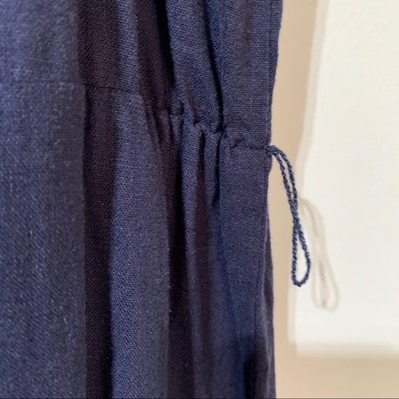 Croft & Barrow Button Front Sleeveless Dress Crochet Lace Hem MISSING BELT - Picture 7 of 9